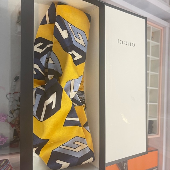 Gucci Cube Silk Headband - Picture 4 of 4